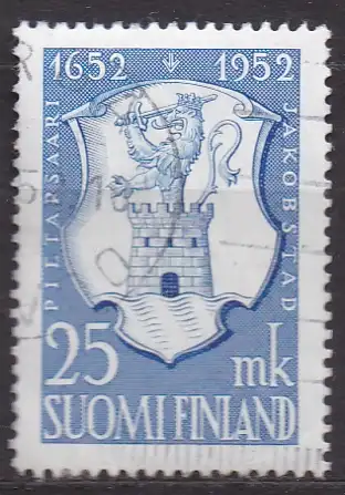 Finnland, Mi-Nr. 410 gest., 300 Jahre Stadt Pietarsaari