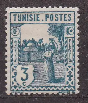 Tunesien, Mi-Nr. 122 *, Wasserträgerin
