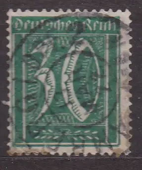 Deutsches Reich, Mi-Nr. 162 gest., WZ Rauten