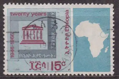 Äthiopien, Mi-Nr. 545 gest., 30 Jahre UNESCO
