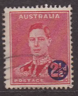 Australien, Mi-Nr. 160 gest.,König Georg VI.