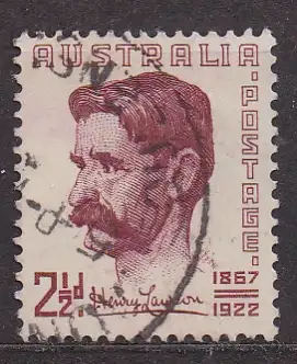 Australien, Mi-Nr. 197 gest., Henry Lawson