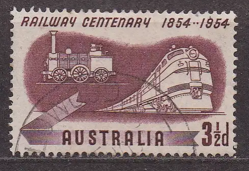 Australien, Mi-Nr. 248 gest., 100 Jahre australische Eisenbahnen