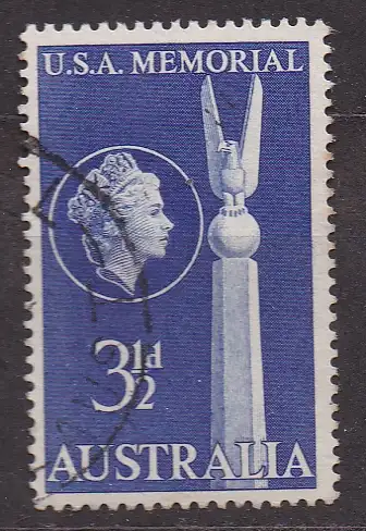 Australien, Mi-Nr. 253 gest., 13. Jahrestag der Schlacht in der Korallen-See