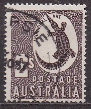 Australien, Mi-Nr. 261 gest., Krokodil