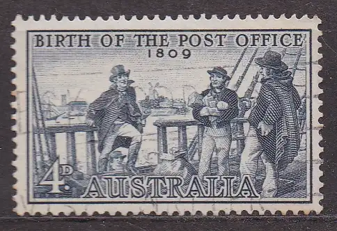 Australien, Mi-Nr. 293 gest., 150 Jahre australische post