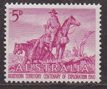 Australien, Mi-Nr. 306 **, 100 Jahre Erforschung des Nord-Territoriums