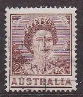 Australien, Mi-Nr. 316 x gest., Königin Elisabeth II.