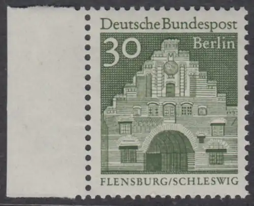 BERLIN 1966 Michel-Nummer 274 postfrisch EINZELMARKE RAND links