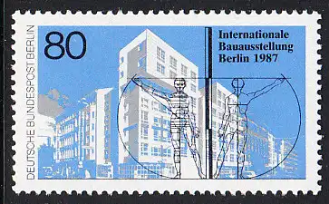 BERLIN 1987 Michel-Nummer 785 postfrisch EINZELMARKE - Internationale Bauausstellung (IBA), Berlin