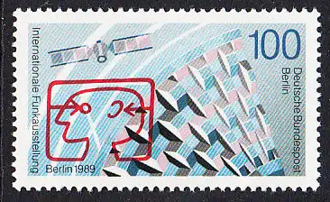 BERLIN 1989 Michel-Nummer 847 postfrisch EINZELMARKE - Internationale Funkausstellung (IFA), Berlin