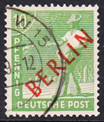 BERLIN 1949 Michel-Nummer 024 gestempelt EINZELMARKE (c)