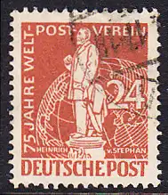 BERLIN 1949 Michel-Nummer 037 gestempelt EINZELMARKE (b)