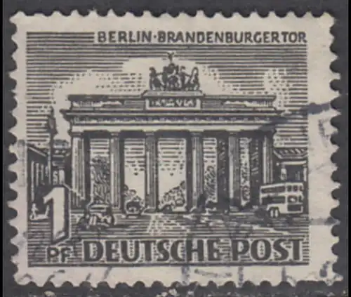 BERLIN 1949 Michel-Nummer 042 gestempelt EINZELMARKE (l)