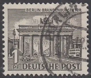 BERLIN 1949 Michel-Nummer 042 gestempelt EINZELMARKE (g)