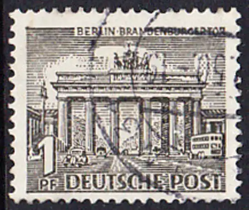 BERLIN 1949 Michel-Nummer 042 gestempelt EINZELMARKE (c)