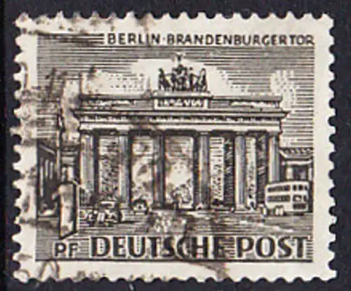 BERLIN 1949 Michel-Nummer 042 gestempelt EINZELMARKE (b)