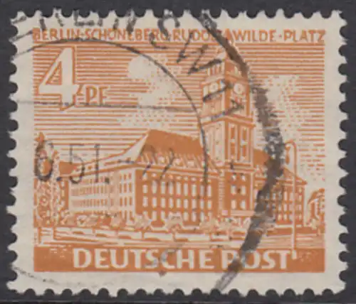 BERLIN 1949 Michel-Nummer 043 gestempelt EINZELMARKE (e)