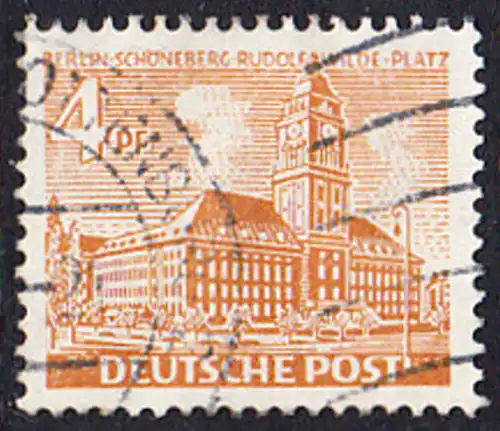 BERLIN 1949 Michel-Nummer 043 gestempelt EINZELMARKE (b)