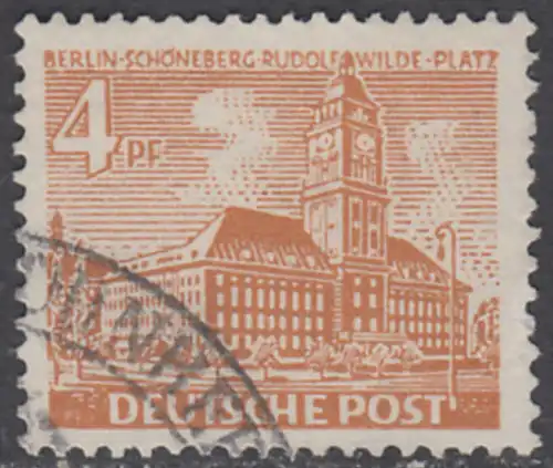 BERLIN 1949 Michel-Nummer 043 gestempelt EINZELMARKE (f)