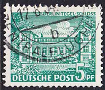 BERLIN 1949 Michel-Nummer 044 gestempelt EINZELMARKE (b)