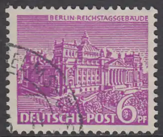 BERLIN 1949 Michel-Nummer 045 gestempelt EINZELMARKE (c)
