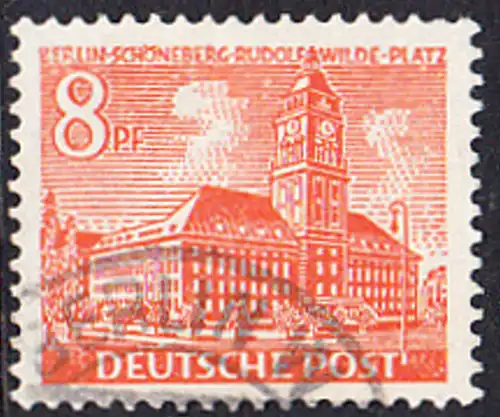 BERLIN 1949 Michel-Nummer 046 gestempelt EINZELMARKE (b)