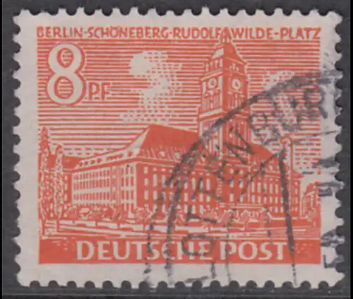 BERLIN 1949 Michel-Nummer 046 gestempelt EINZELMARKE (f)