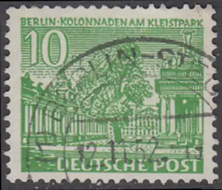 BERLIN 1949 Michel-Nummer 047 gestempelt EINZELMARKE (d)