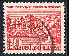 BERLIN 1949 Michel-Nummer 049 gestempelt EINZELMARKE (f)