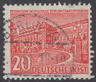 BERLIN 1949 Michel-Nummer 049 gestempelt EINZELMARKE (l)