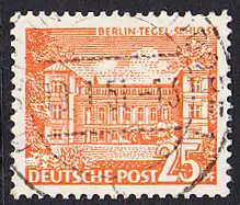 BERLIN 1949 Michel-Nummer 050 gestempelt EINZELMARKE (b)