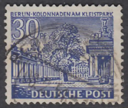 BERLIN 1949 Michel-Nummer 051 gestempelt EINZELMARKE (e)
