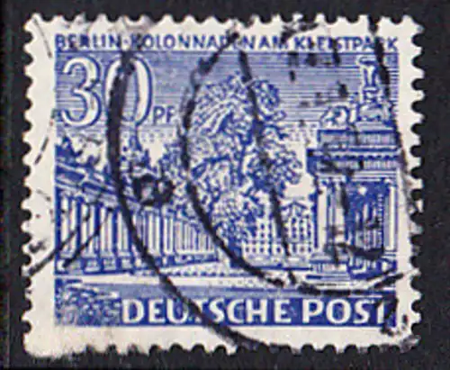 BERLIN 1949 Michel-Nummer 051 gestempelt EINZELMARKE (c)