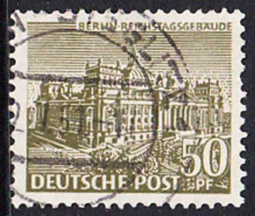BERLIN 1949 Michel-Nummer 053 gestempelt EINZELMARKE (d)