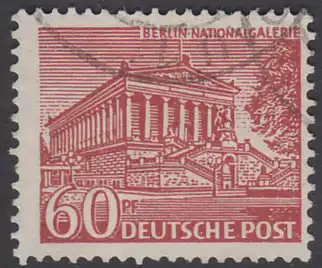 BERLIN 1949 Michel-Nummer 054 gestempelt EINZELMARKE (l)
