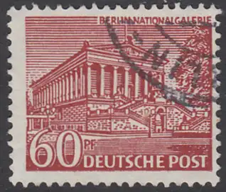 BERLIN 1949 Michel-Nummer 054 gestempelt EINZELMARKE (k)