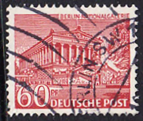 BERLIN 1949 Michel-Nummer 054 gestempelt EINZELMARKE (a)