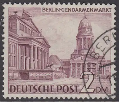 BERLIN 1949 Michel-Nummer 058 gestempelt EINZELMARKE (d)
