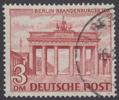 BERLIN 1949 Michel-Nummer 059 gestempelt EINZELMARKE (a)