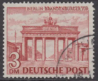 BERLIN 1949 Michel-Nummer 059 gestempelt EINZELMARKE (e)