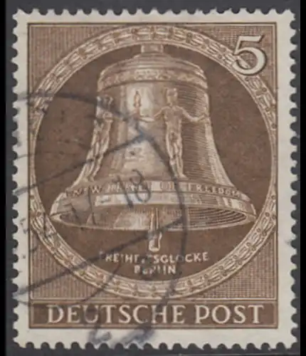 BERLIN 1953 Michel-Nummer 101 gestempelt EINZELMARKE (b)