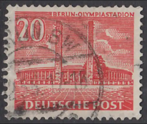 BERLIN 1953 Michel-Nummer 113 gestempelt EINZELMARKE (s)