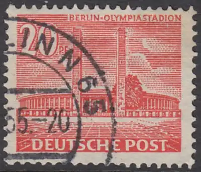 BERLIN 1953 Michel-Nummer 113 gestempelt EINZELMARKE (r)