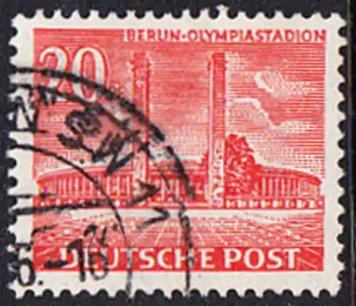 BERLIN 1953 Michel-Nummer 113 gestempelt EINZELMARKE (a)