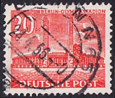 BERLIN 1953 Michel-Nummer 113 gestempelt EINZELMARKE (k)
