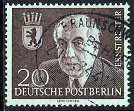 BERLIN 1954 Michel-Nummer 115 gestempelt EINZELMARKE (d)
