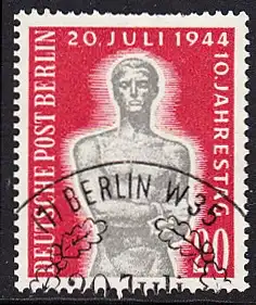 BERLIN 1954 Michel-Nummer 119 gestempelt EINZELMARKE (n)
