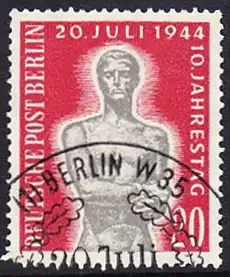 BERLIN 1954 Michel-Nummer 119 gestempelt EINZELMARKE (d)