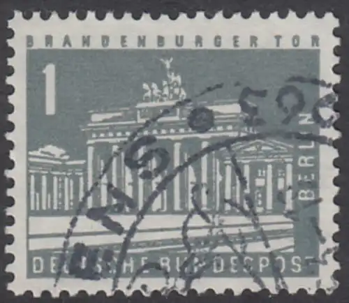 BERLIN 1956 Michel-Nummer 140 gestempelt EINZELMARKE (q)